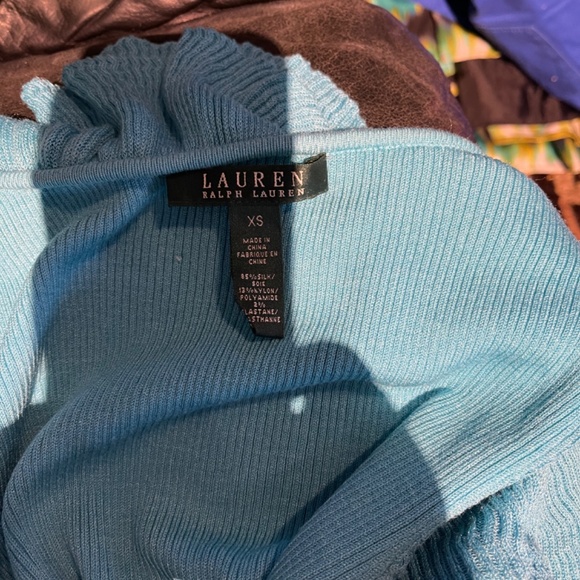 NEW W/O TAG RALPH LAUREN CAN BE WORN ON OR OFF THE SHOULDER - Picture 4 of 4